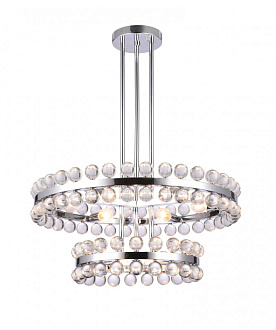 Подвесная люстра  66*127 см, 9*E14 хром Vele Luce Baldassare VL4143L09