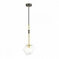 Светильник подвесной Odeon Light Stono 4789/1, черный-золото