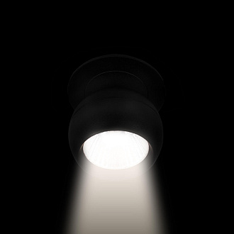 Встраиваемый светильник 6,5*7,5 см, 1*LED*7W 4000K LOFT IT Dot 10332 Black черный, вр 5,5 см