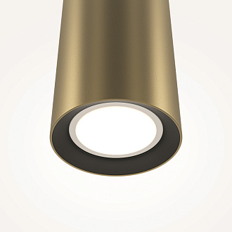 Подвесной светильник  6*0*40 см, GU10 1 6W, К, Золото Maytoni Pro Focus MOD161PL-01G1
