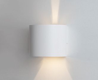 Уличный настенный светодиодный светильник Italline IT01-A310R white, 6W LED, 3000K, белый