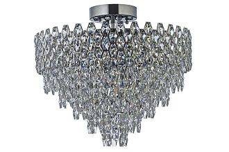 Люстра подвесная *60*52 см, 12*E14*40W, Arti Lampadari Osoppo Osoppo E 1.5.60.100 N, Никель