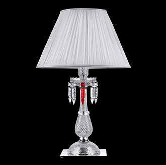 Настольная лампа 42 см, Crystal Lux PRINCESS LG1 Хром