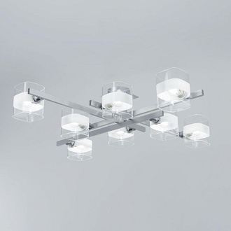 Люстра 86 см Citilux Вирта CL139280 алюминий