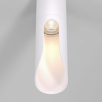 Потолочный акцентный светильник 4*4*16 см, 7W 3000K Elektrostandard Apex 25113/LED белый