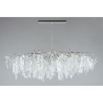 Подвесная люстра 120*60*80-150 см, 13*G9, 5W, Aployt Zhozefina APL.849.33.13, хром