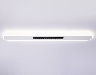 Светильник 120*12,5*4 см, LED 70W, 3000К, белый, черный Ambrella Comfort LineTech FL51445