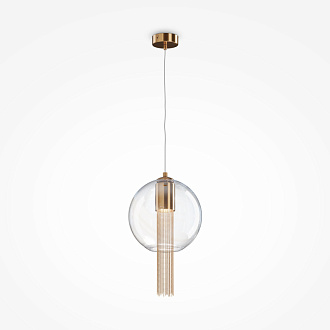 Светильник 25 см, Maytoni Flusso P095PL-01BZ1, бронза
