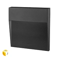 Подсветка ступеней 11*2,5*11 см, 1*LED*3W, 2700/3400/4000K, Arte Lamp Piazza A3224AL-1BK, Черный