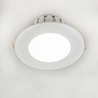 Встраиваемый светильник 7 см, 3W, 4000K Citilux Кинто CLD5103N белый