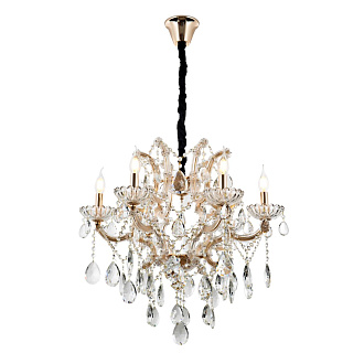 Подвесная люстра 61*61*95 см, Е14 6x40W, , Золото MODELUX premium ML.7003.6P