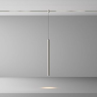 Трековый светильник  TR156-1-5W3K-PT *3,5*-60 см, *LED*5W, K, Maytoni technical FLARITY TR156-1-5W3K-PT, Платина
