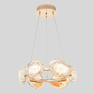 Светильник 40 см, 48W, 3000-6000K, Crystal Lux FELICIDAD SP48W LED, золото