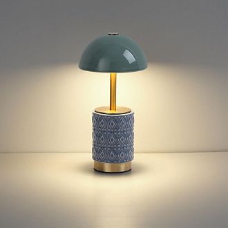 Настольная лампа 24 см, 3W, 3000K, Odeon Light 5452/3TL, бронза