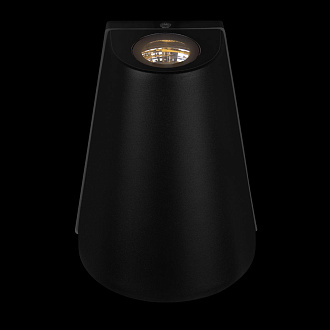 Уличный настенный светильник 12,5*16 см, 2*LED*3W 3000K LOFT IT Eterno 100004/2 черный