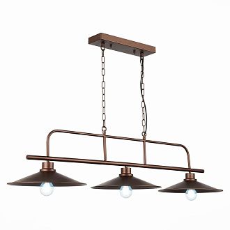 Люстра подвесная 85*34 см, ST LUCE SСARNO SL265.403.03 Кофейный
