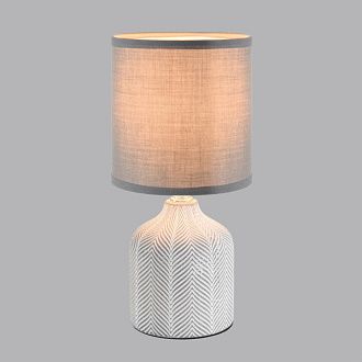 Настольная лампа 13*13*27 см, 1*E14*40W, Lumion Inina 8176/1T, серый