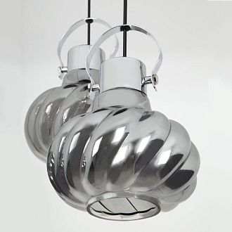 Подвесной светильник 72*20*135 см, Е 27 3x40W, Чёрный, Хром MODEMODERN MD.1189.720 SM