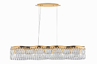 Люстра L1220 x W140 x H230 (700), мм, 8*40W (320W), GOLD+CLEAR (Золото + Прозрачный Хрусталь) NewRgy 5682E/8A GOLD+CLEAR
