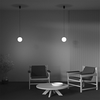 Светильник 10 см, 5W, 3000K, Technical P039PL-5W3K-10-B, черный