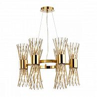 Подвесная люстра Odeon Light Orta 4839/12, диаметр 60 см, золото