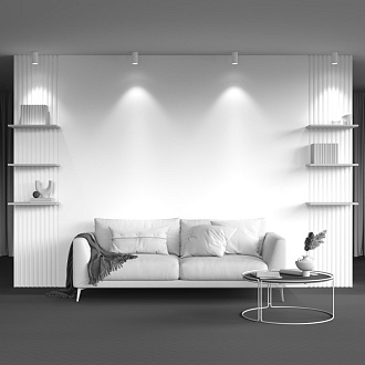 Светильник 6*6 см, GU10 50W, Maytoni Alfa C036CL-01W