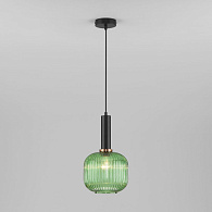 Подвесной светильник 20 см Eurosvet Bravo 50182/1 зеленый