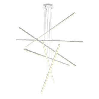 Подвесная люстра 120*125 см, 180W, 3000-6000K, Citilux Стиг CL203260 белый
