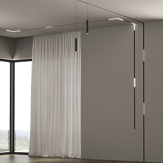 Slim Magnetic L03 Трековый светильник 24W 4200K Link (черный) 85029/01 Elektrostandard