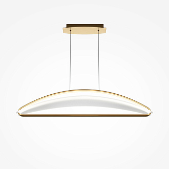 Подвесной светильник 103*25*325 см, LED, 34W, 3000К, Maytoni Breeze MOD281PL-L34BS3K латунный
