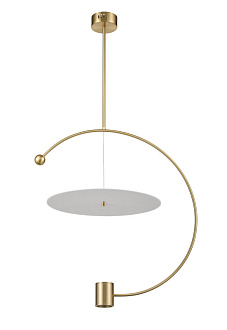 Подвесной светильник  45*180 см, 1*LED латунь Vele Luce Andromeda VL7284P11