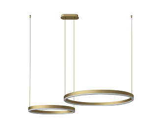 Люстра Kink Light Тор 30*60 см, Led 60w (3000K), матовое золото, 08219,33P(3000K)