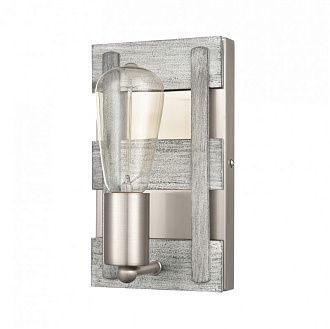 Бра 12*13*23 см, 1*E27 античный серый Vele Luce Shield VL6385W01