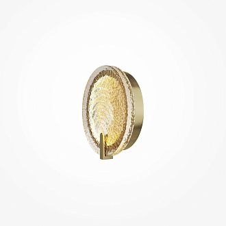 Настенный светильник 17 см, 5W, 3000K, Maytoni Regatta MOD481WL-L5BS3K, латунь