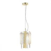 Люстра подвесная 23,4* см, E14*1*40W, St Luce Scolare SL1636.203.01, Золотистый