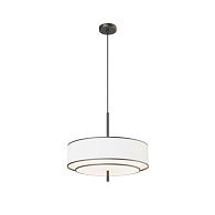Подвесной светильник 50*50*346 см, 5*E27*60W, Maytoni Bergamo MOD613PL-05W, черный