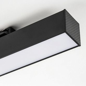 Светильник на шине 27*3,5*-3,5 см, *LED*20W, 4000K, Lightstar Lilla 202047, черный