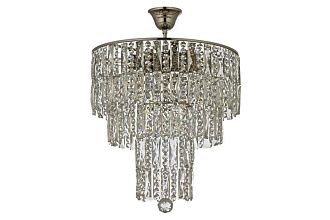 Люстра подвесная *38*53 см, 6*E27*60W, Arti Lampadari Deliceto Deliceto E 1.5.38.100 N, никель