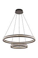 Люстра 800*1500, LED, 130W 4000K NewRgy LED 20059MD-80+40 BK, Черный