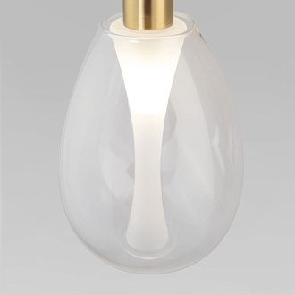 Бра 13*21,5*25,5 см, 1*G9*20W, Eurosvet Magma 60175/1, латунь, a069322