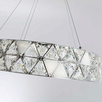 Подвесная люстра 60 см MODELUX premium ML.6982.600P CR хром