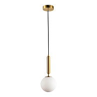 Подвесной светильник Lussole LSP-8586, 15*45 см, матовое золото