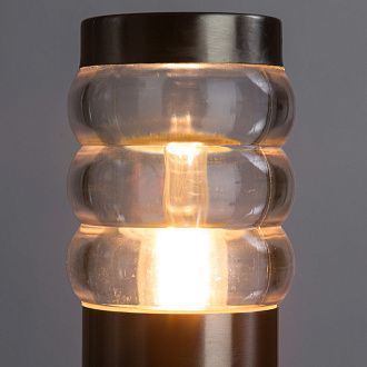 Уличный столб ArteLamp Portico A8381PA-1SS цвет матовое серебро, 43 см
