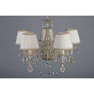 Подвесная люстра 65*65*70-105 см, 5*E14, 40W, Omnilux Omnilux 608 OML-60803-05, золотой