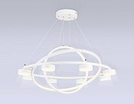 Светильник подвесной 80*8*120 см, LED 112W, 3000К, белый Ambrella Comfort LineTech FL51777