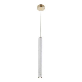 Светильник 4 см, 3W, 4000K, Crystal Lux FRESA SP3W LED WHITE, золото-белый мрамор