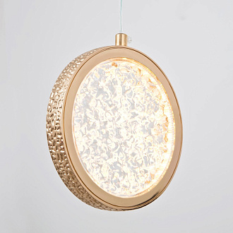 Подвесной светильник 15*2,5*100 см, LED 7W, 4000K, Золото LED4U L7108-150 GD
