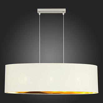 Светильник подвесной 75*22 см, 120W,  EVOLUCE  BRESCIA SLE300563-03  Никель
