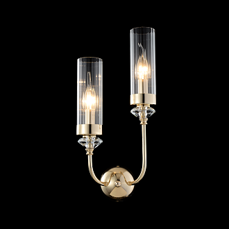 Бра 41 см, Crystal Lux SECRET AP2 GOLD, золото