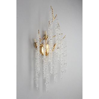Бра 16*40*60 см, 3*G9, 5W, Aployt PAULINA APL.848.01.03, золотой